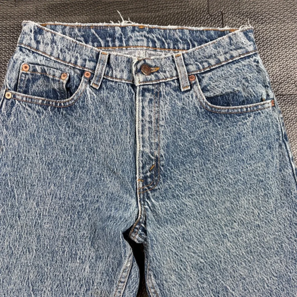 Vintage Levi's 505 Acid Wash Jeans Mens 31x30 (28x30) Denim Made In USA 80s